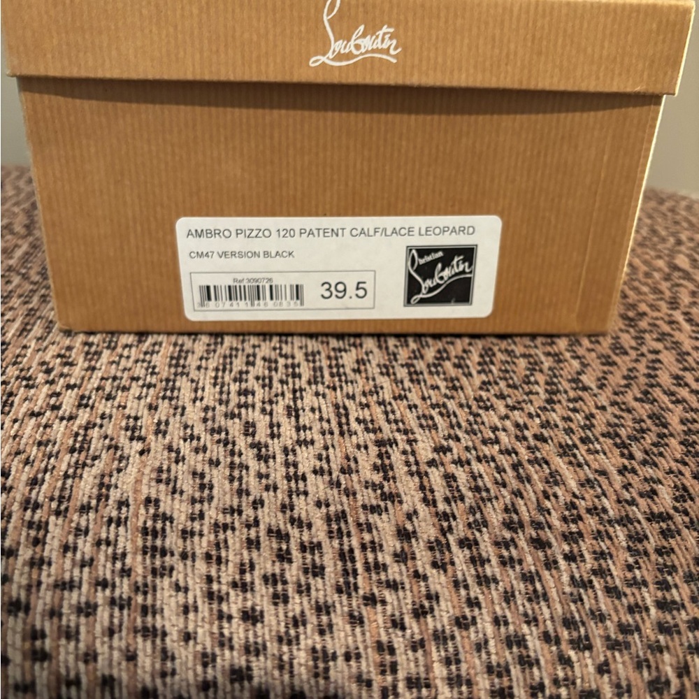 Christian Louboutin Leopard Print Ambro Pizzo Heels